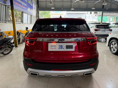 2021 Ford territory (30000km) ម្ចាស់ដើមទិញថ្មីខ្លាញ់គោថ្នាំសុីនមួយជុំ