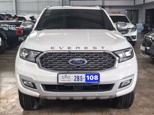 Ford Everest 2021Full option ថ្នាំសុីន100%ចូលតាមក្រុមហ៊ុន ford