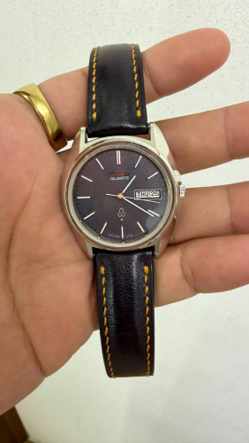 Original Super Rare Vintage SEIKO Quartz Dark Blue Dial JDM 1972 - (Condition 90%)