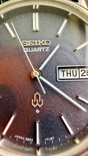 Original Super Rare Vintage SEIKO Quartz Dark Blue Dial JDM 1972 - (Condition 90%)