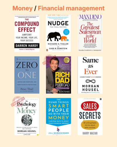 Self Development Book (Best Seller only) 1 book = $5.99, 3 books = $14.99 + Free 1 book