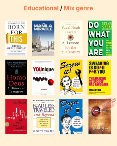 Self Development Book (Best Seller only) 1 book = $5.99, 3 books = $14.99 + Free 1 book