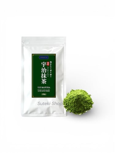 JEAU CHAU Matcha Powder Domestic Uji Matcha 100% No Additives Powder Matcha