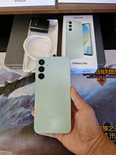Samsung A16 ក្រុមហ៊ុន សុីម2 Ram 8GB Storage 128GB ស្អាត99% Full box