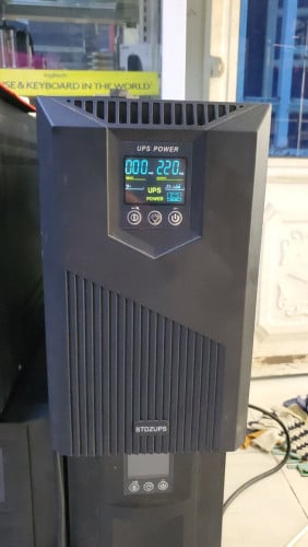 UPS 3KVA នៅល្អ កាន់ភ្លើង បានយូ ធានាជូន ១ខែ