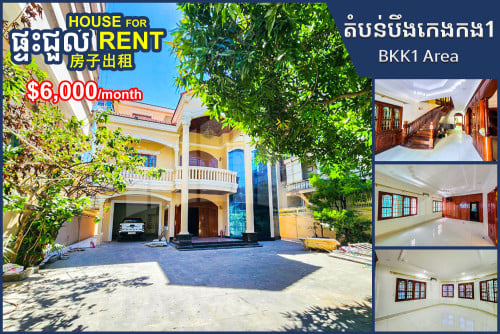 Villa for Rent in BKK1 area