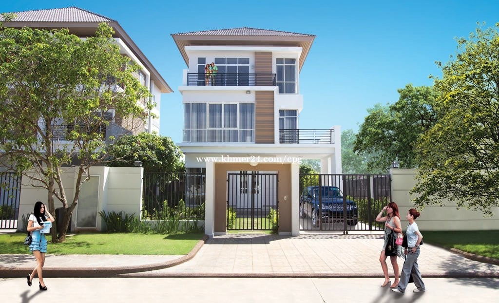 Villa for sale at Peng Huoth Beoung Snor | វីឡាលក់នៅផ្លូវធំ ក្នុងបុរីប៉េង ហួត បឹងស្នោរ