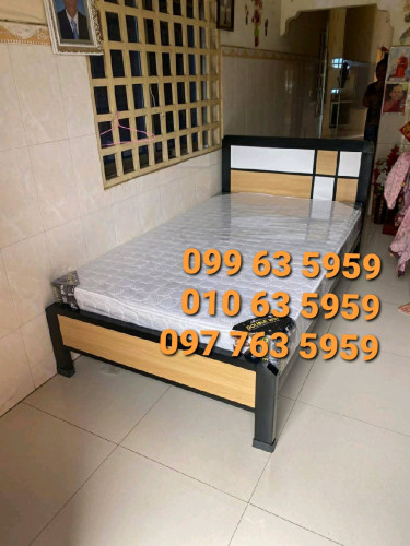 ឈុតគ្រែជាមួយពូកដូចរូប 1.2mx2.0m