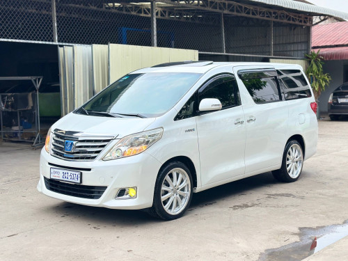ALPHARD ឆ្នាំ2012 ហាយប្រីជ ហ្វូលអប់សិនពេញ ស្លាកលេខខ្ពស់ បើកសាងក្រោមតម្លៃទីផ្សារ ឡានទើបកាត់បាន