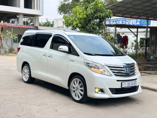 ALPHARD ឆ្នាំ2012 ហាយប្រីជ ហ្វូលអប់សិនពេញ ស្លាកលេខខ្ពស់ បើកសាងក្រោមតម្លៃទីផ្សារ ឡានទើបកាត់បាន