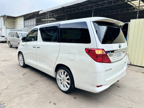 ALPHARD ឆ្នាំ2012 ហាយប្រីជ ហ្វូលអប់សិនពេញ ស្លាកលេខខ្ពស់ បើកសាងក្រោមតម្លៃទីផ្សារ ឡានទើបកាត់បាន