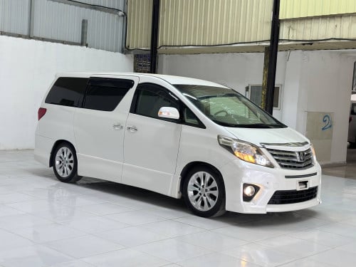 ALPHARD ឆ្នាំ2012 full option ទើបទម្លាក់ថ្មីៗ បើកសាងក្រោមតម្លៃទីផ្សារ