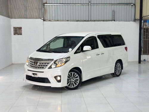 ALPHARD ឆ្នាំ2014 ទ្វារអូតូ3 សន្លឹក បើកសាងក្រោមតម្លៃ ទីផ្សារ ឡានថ្មីទើបតែទម្លាក់