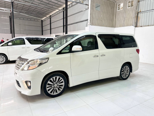 ALPHARD ឆ្នាំ2014 ទ្វារអូតូ3 សន្លឹក បើកសាងក្រោមតម្លៃ ទីផ្សារ ឡានថ្មីទើបតែទម្លាក់