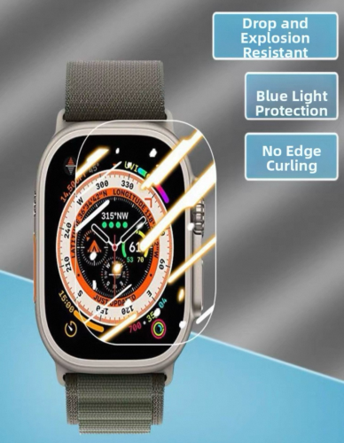 Apple Watch Ultra 1 2 3 Screen Protector Glass HD