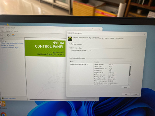 HP i7 8th ram8G SSD512G VGA GTX1050 4G