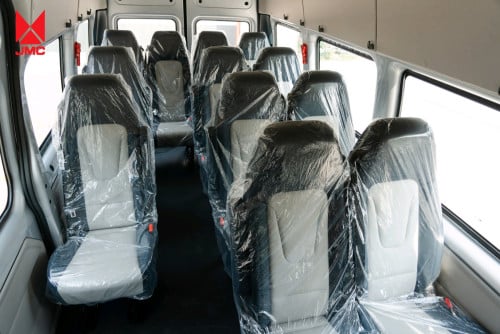JMC Touring ស៊េរីឆ្នាំ 2025 Minivan 15កៅអីខាងក្នុងធំទូលាយ