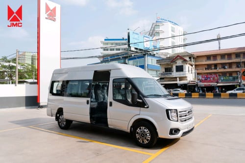 JMC Touring ស៊េរីឆ្នាំ 2025 Minivan 15កៅអីខាងក្នុងធំទូលាយ