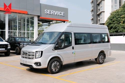 JMC Touring ស៊េរីឆ្នាំ 2025 Minivan 15កៅអីខាងក្នុងធំទូលាយ