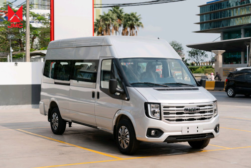 JMC Touring ស៊េរីឆ្នាំ 2025 Minivan 15កៅអីខាងក្នុងធំទូលាយ