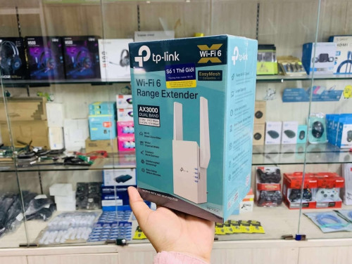 Wifi 6 Range Extender RE705X ឥវ៉ានមាននៅក្នុងស្តុកគ្រប់មុខ មានធានា1ឆ្នាំពេញ បងៗអាចដាក់កម្ម៉ងបាន✅