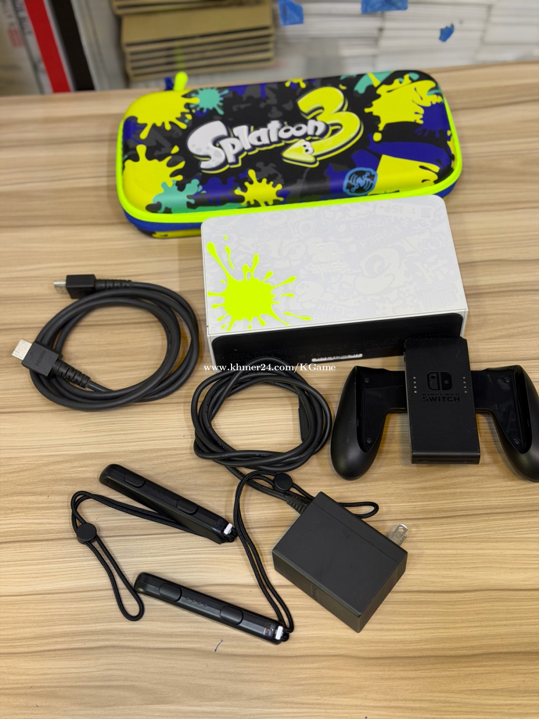 Splatoon Oled Controller Switch OLED splatoon 3 limited edition price $195.00 in Veal Sbov ...