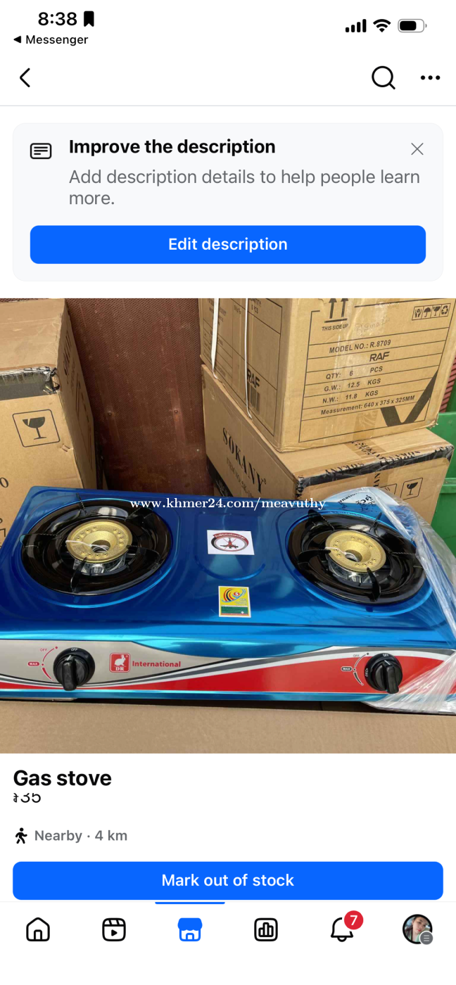 Gas stove