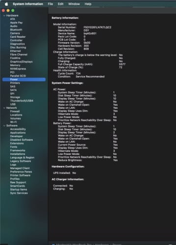 MacBook Pro Core i9 Ram32