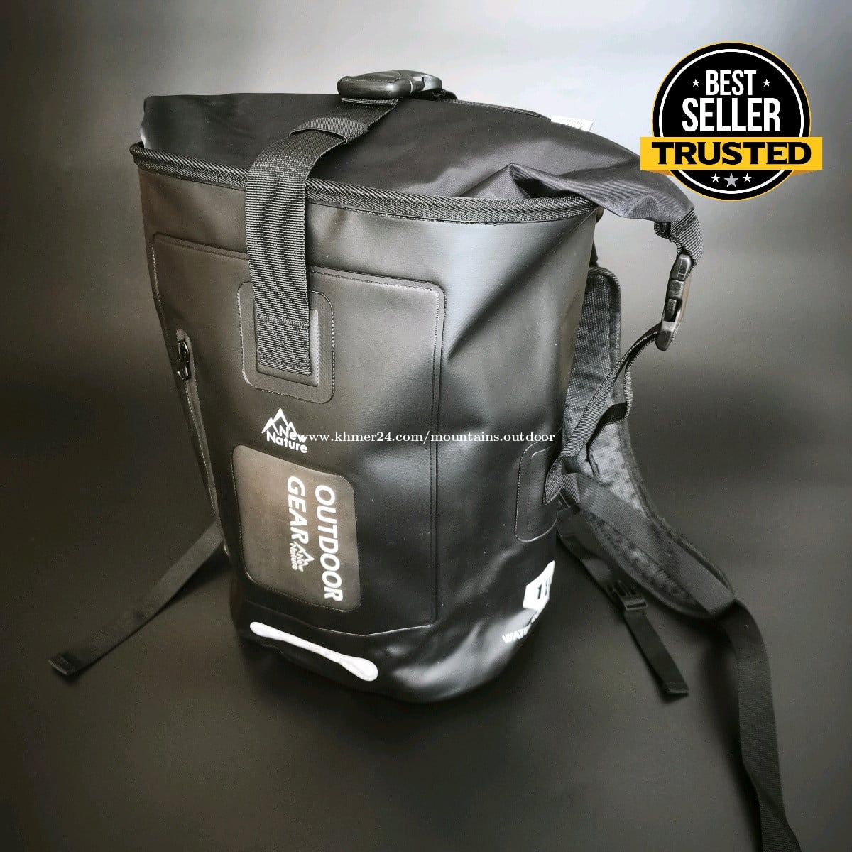 Waterproof Outdoor Backpack 18L – Surfing, Rafting, Canyoning, Diving & Camping Dry Bag