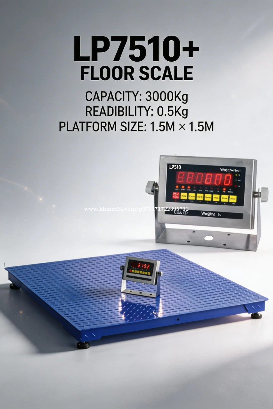 Floor Scale 3T With Indicator Lp7510/ A12E price $750.00 in Samraong ...