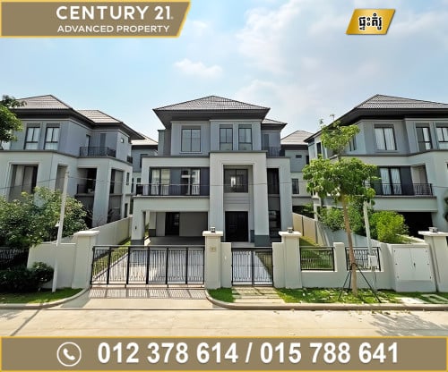 🏠 វីឡាឃ្វីន (Queen​ II) ក្នុងបុរី ជីបម៉ុង ហ្ក្រេនភ្នំពេញ (សែនសុខ)
