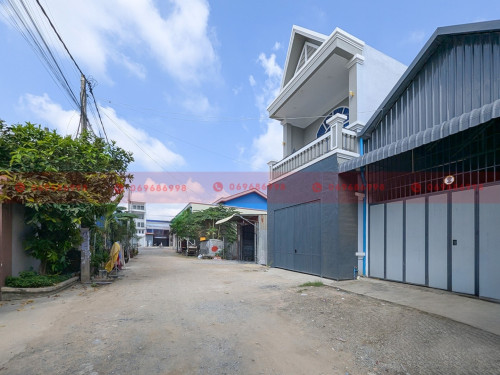 1156 Sqm Two-Storey Warehouse For Rent On A Sub-Road In Krang Thnong