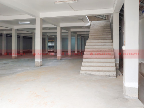 1156 Sqm Two-Storey Warehouse For Rent On A Sub-Road In Krang Thnong