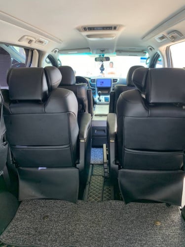 Alphard 012 កៅអីម៉ាស្សា ទូរទឹកកក ស្លាកលេខPP CA………