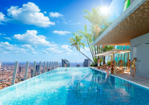 Free Furniture in G.A.T.O Tower โ Luxury Condominium in BKK