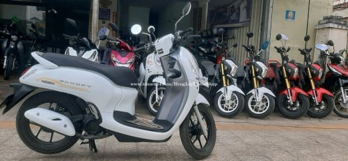 Honda Scoopy 2023y ម៉ាស៊ីនស្អាត សន្នុំ រំលស់សុទ្ធ100%