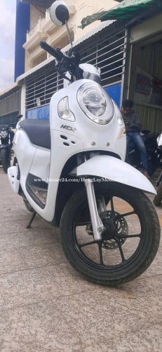 Honda Scoopy 2023y ម៉ាស៊ីនស្អាត សន្នុំ រំលស់សុទ្ធ100%