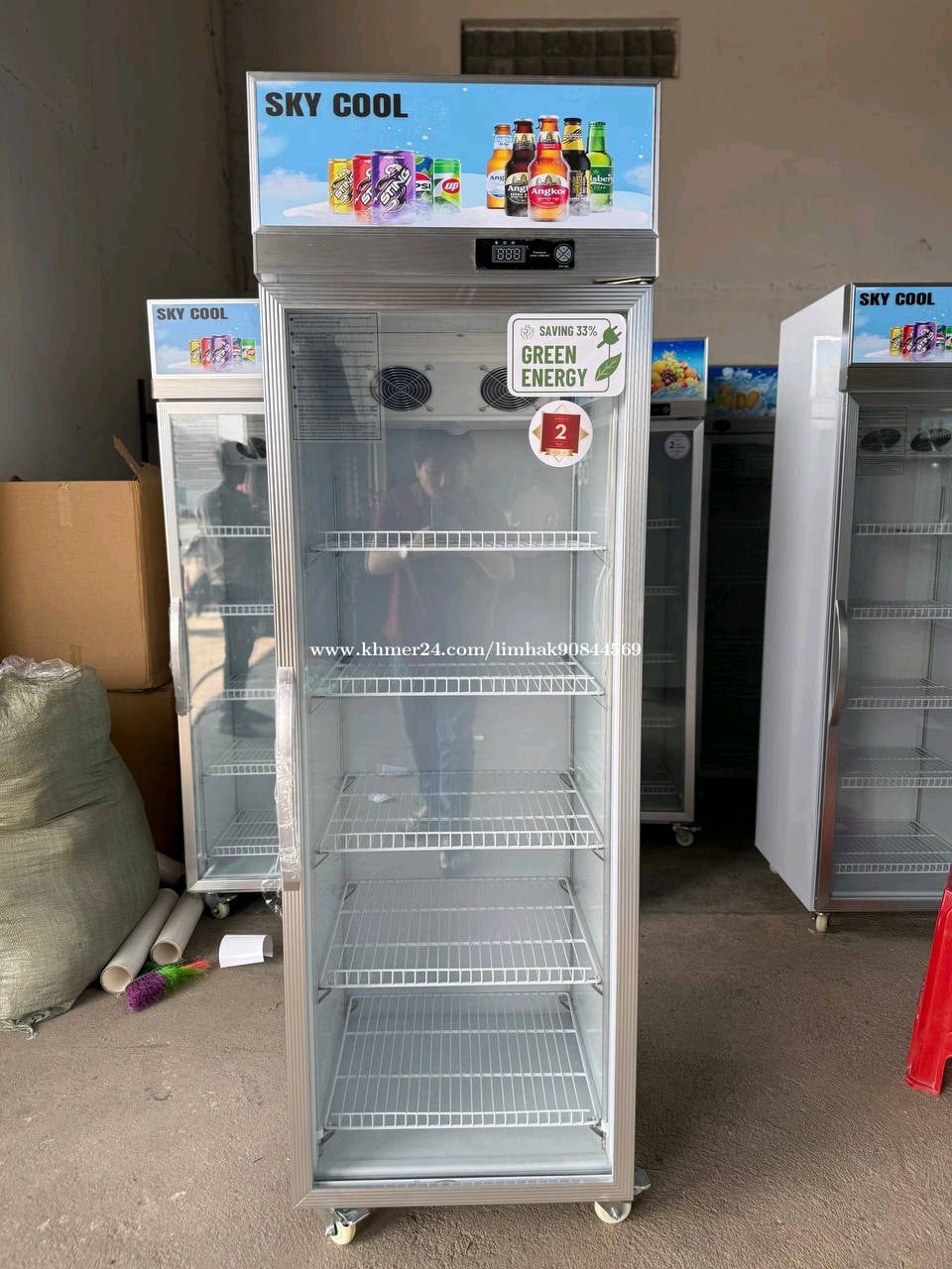 ទូថ្មីមានធានា1ឆ្នាំ