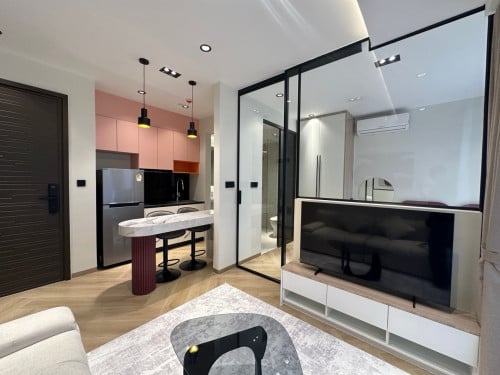 𝐅𝐨𝐫 𝐑𝐞𝐧𝐭: 1 BR Time Square 5- BKK1[ ខុនដូ1បន្ទប់គេងសំរាប់ជួលនៅបឹងកេងកង1 ]