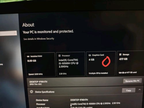 ចង់លក់ MSI Gs63 Thin 10SC របស់ប្រើផ្ទាល់ ភិនភាគ90%