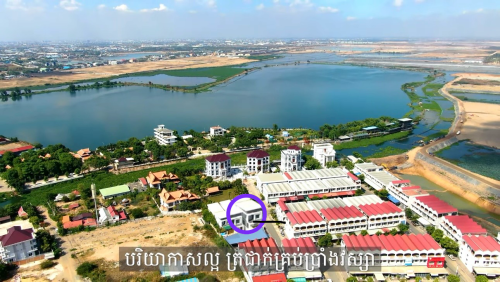 វីឡាទោលជួលជិតតំបន់អភិវឌ្ឍន៍បឹងតាមោក​ / Single villa for rent near Boeung Tamok development area