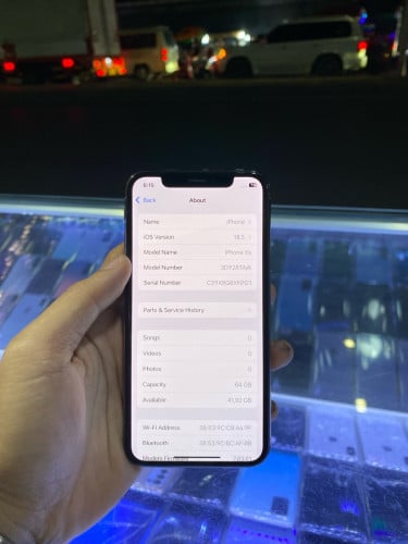 iPhone Xs 64G មានស្កេន​ អេក្រង់ហ្សុីន​