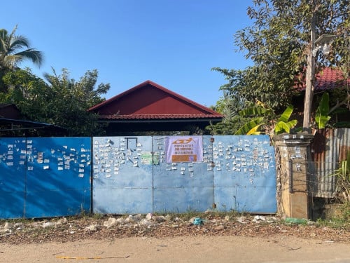 Land for rent have 2beds and 2baths (17m x69m)