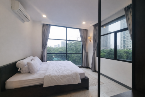 Service Apartment BKK1 | 2 Bedroom For Rent On 4 Floor