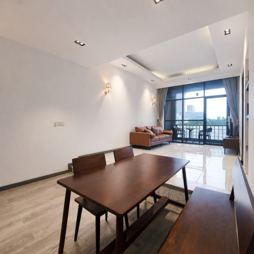 Service Apartment BKK1 | 2 Bedroom For Rent On 4 Floor