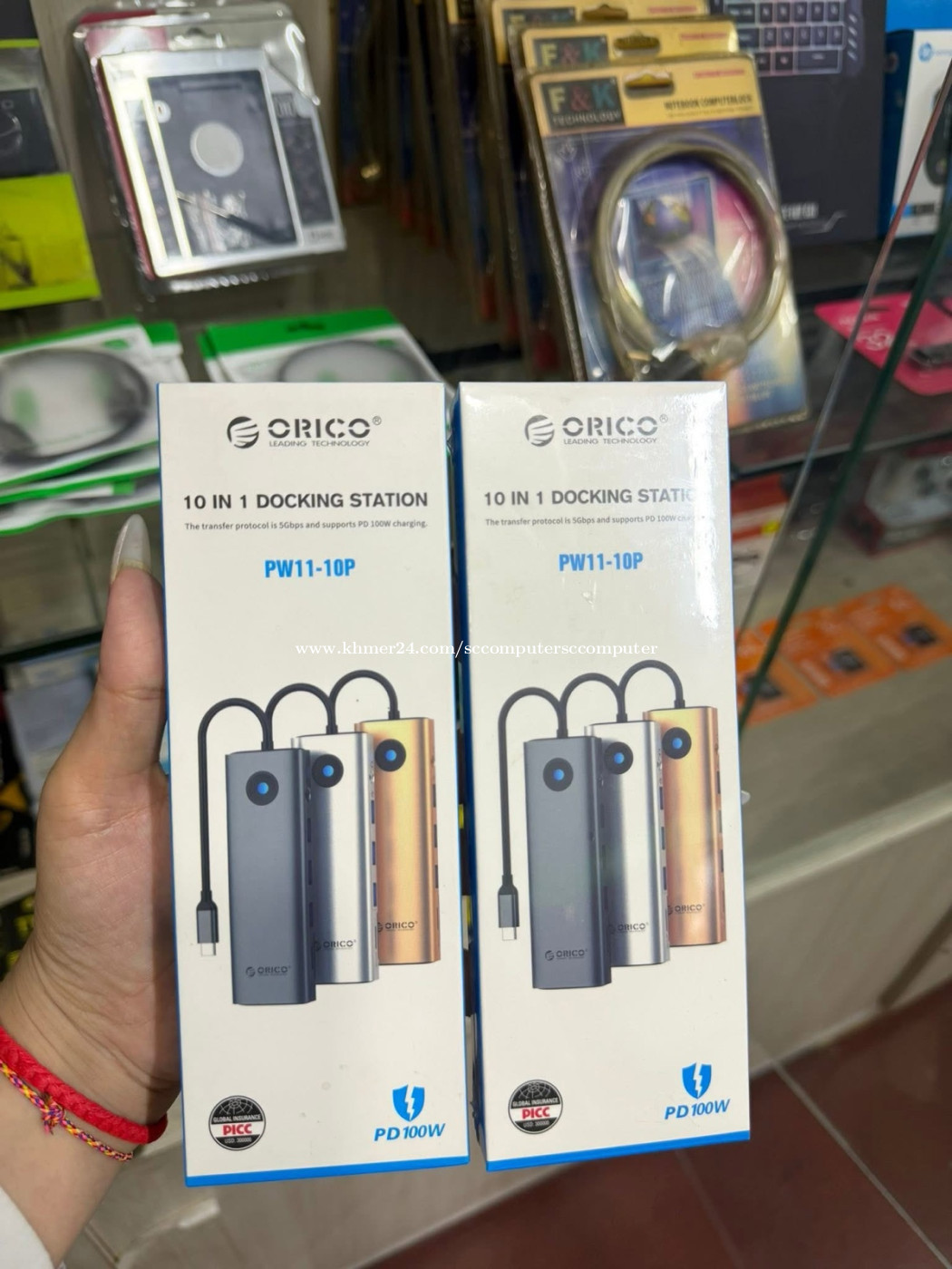 -Type-C To USB Type-C HDMI VGA Network អីវ៉ាន់មាននៅក្នុងស្តុកស្រាប់បងៗអាចធ្វើការកម្ម៉ង់បាន បងៗ 📩