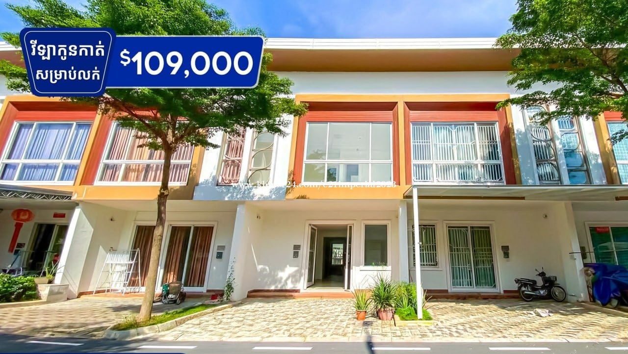 Link house for sale at borey orkide 6A
