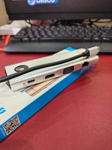 -Type-C To USB Type-C HDMI VGA Network អីវ៉ាន់មាននៅក្នុងស្តុកស្រាប់បងៗអាចធ្វើការកម្ម៉ង់បាន បងៗ 📩