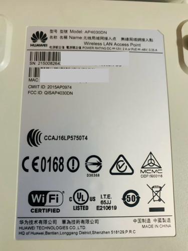 📡 Huawei AP4030DN – Enterprise WiFi | Used | Only $15