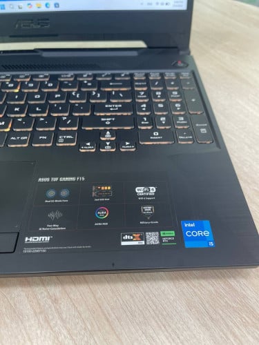 ASUS TUF FX506HF i5-11400H l RAM 16GB l SSD 512GB l RTX2050 (Second Hand)